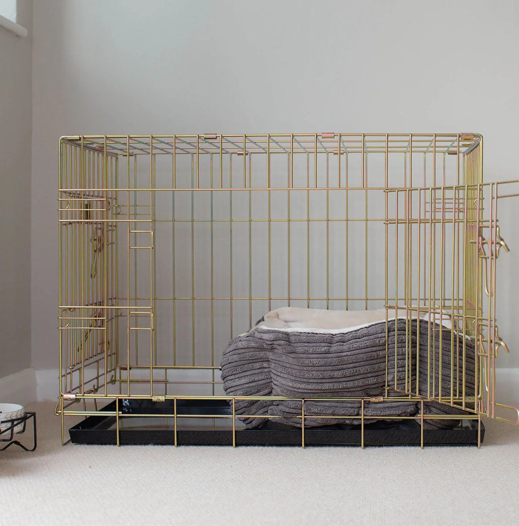 Cozy & Calming Puppy Cage Bed in Essentials Plush
