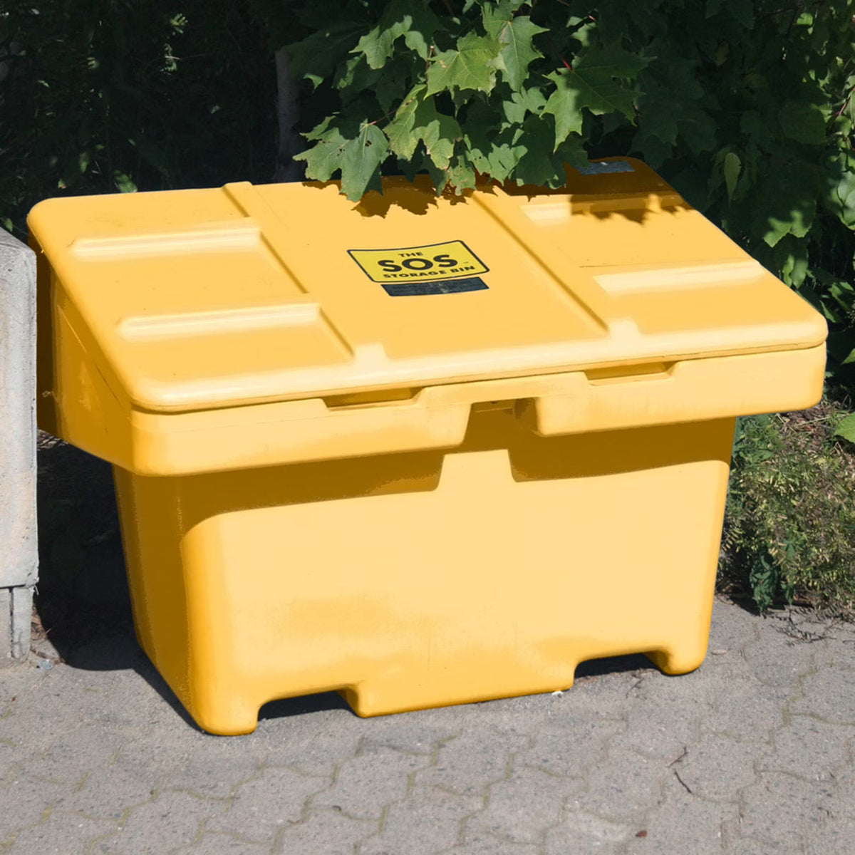 Techstar SOS Outdoor Storage Container - 11 Cu. Ft. - Yellow, 42" x 29" x 30"