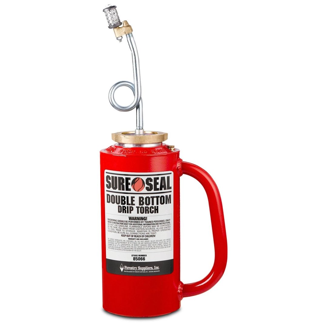Red OSHA Double-Bottom Drip Torch