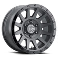 ICON Alloys Compression, Satin Black, 17 x 8.5 / 6 x 135, 6mm Offset, 5" BS