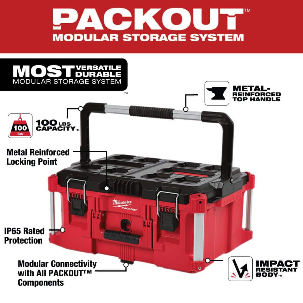 22-Inch Rolling Tool Box Set with Large and Medium Tool Boxes