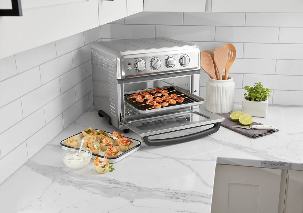 Air Fryer Toaster Oven with Grill, Stainless Steel