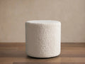 Faux Sherpa Pouf