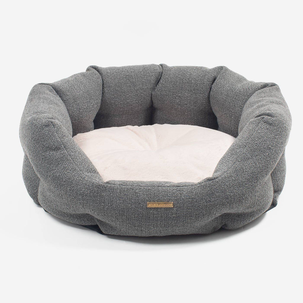 Oval Bed in Graphite