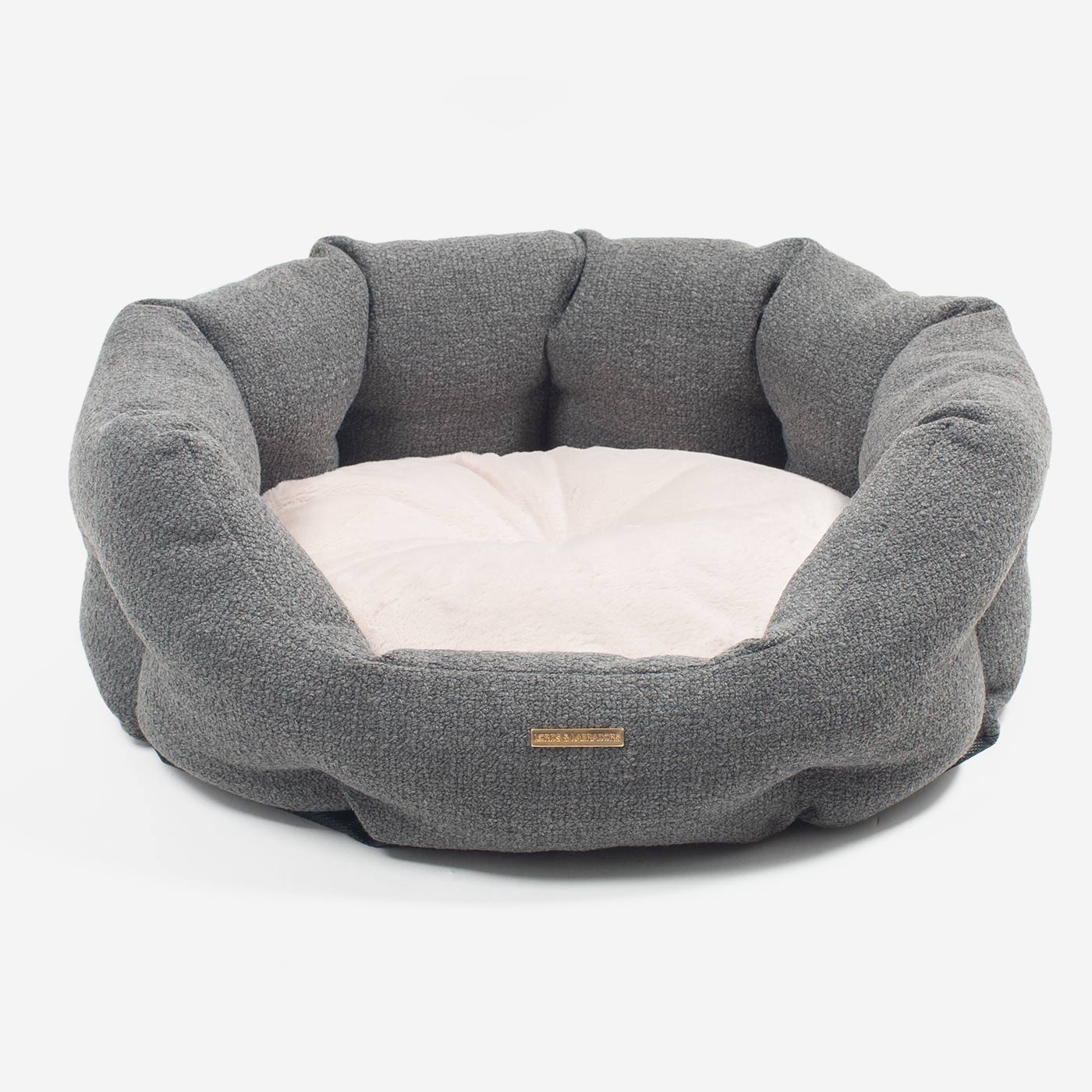 Oval Bed in Graphite