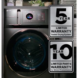 4.8 Cu. Ft. Ventless Washer Dryer Combo with Heat Pump Technology, Carbon Graphite