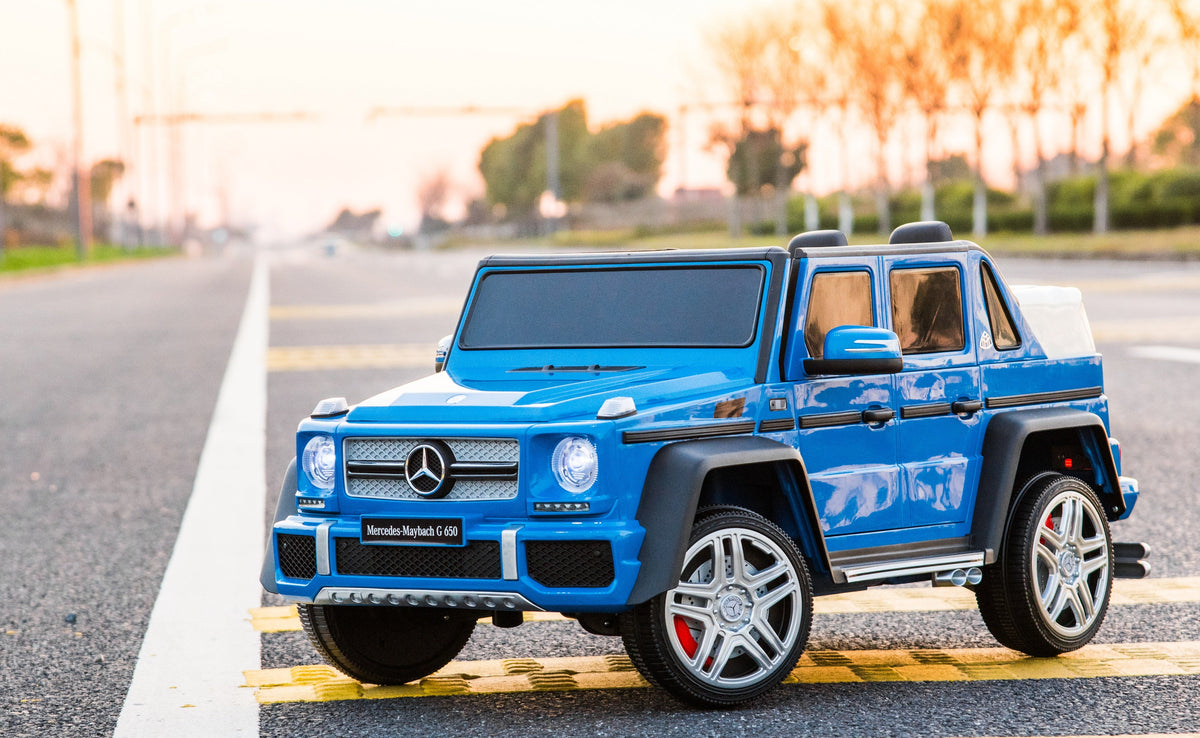 2026 Licensed 12V Mercedes Maybach G650s 4WD Kids Ride On 1 Seater Car with RC