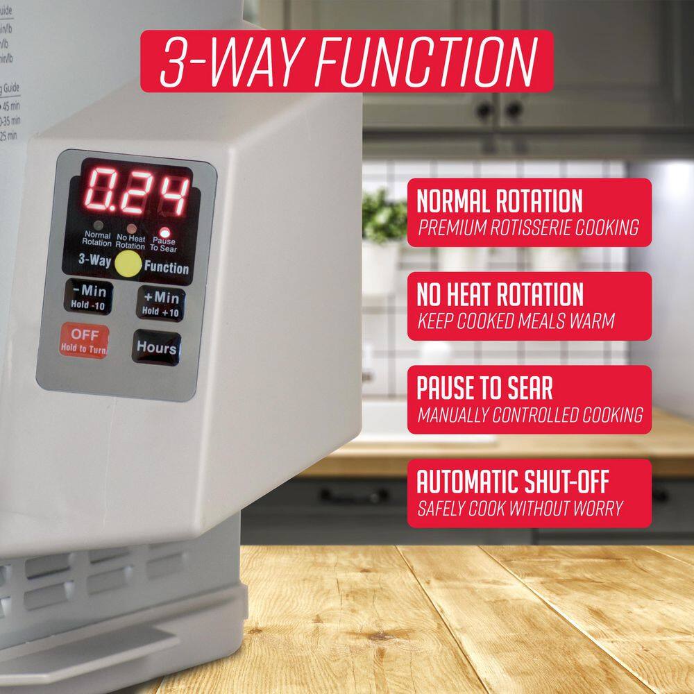 Digital Countertop Rotisserie Oven