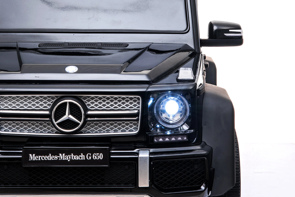 2026 Licensed 12V Mercedes Maybach G650s 4WD Kids Ride On 1 Seater Car with RC