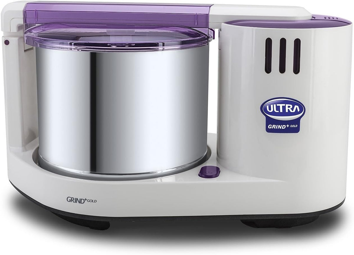 2L Wet Grinder with Atta Kneader, 110V Tabletop Electric Grinder for Indian Cooking, Rice, Lentils and Batter Preparation