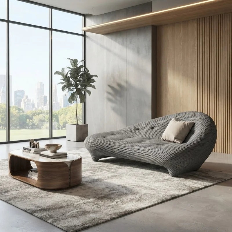 Chaise Longue Sofa Slipper Chair
