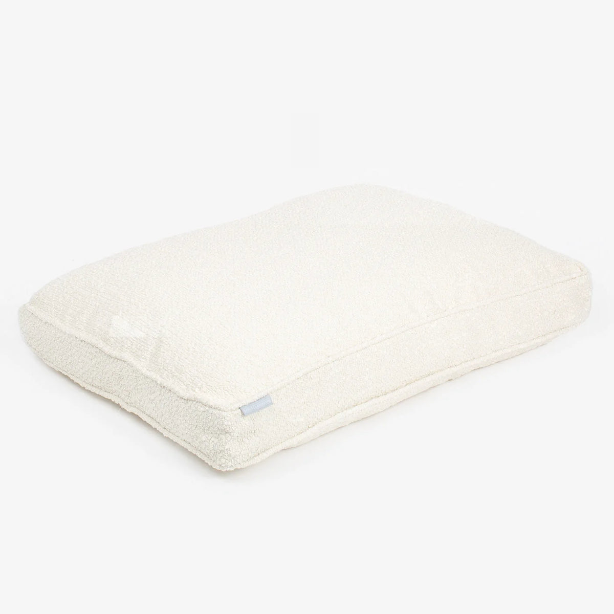 Dog Cushion in Ivory Bouclé