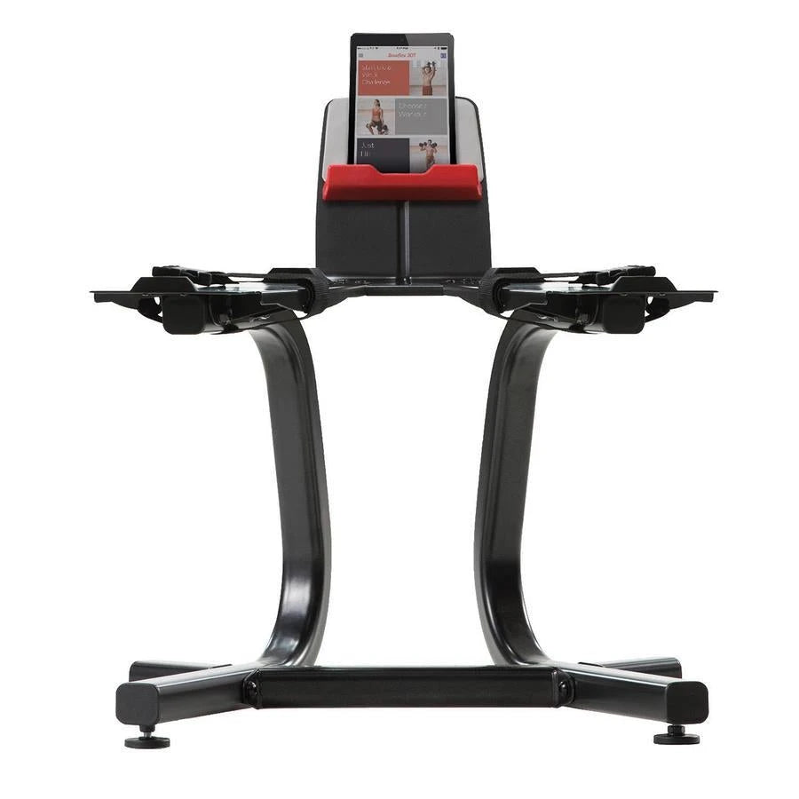 Fitness Equipment Stand with Media Rack