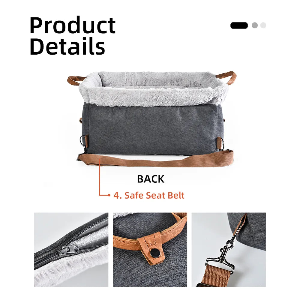 Dog Car Beds Booster Seat Bed