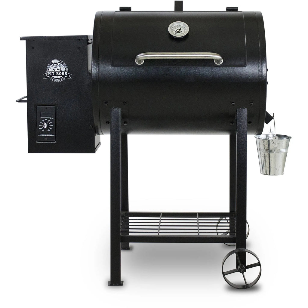 700 Sq. In. Wood Pellet Grill with Flame Broiler