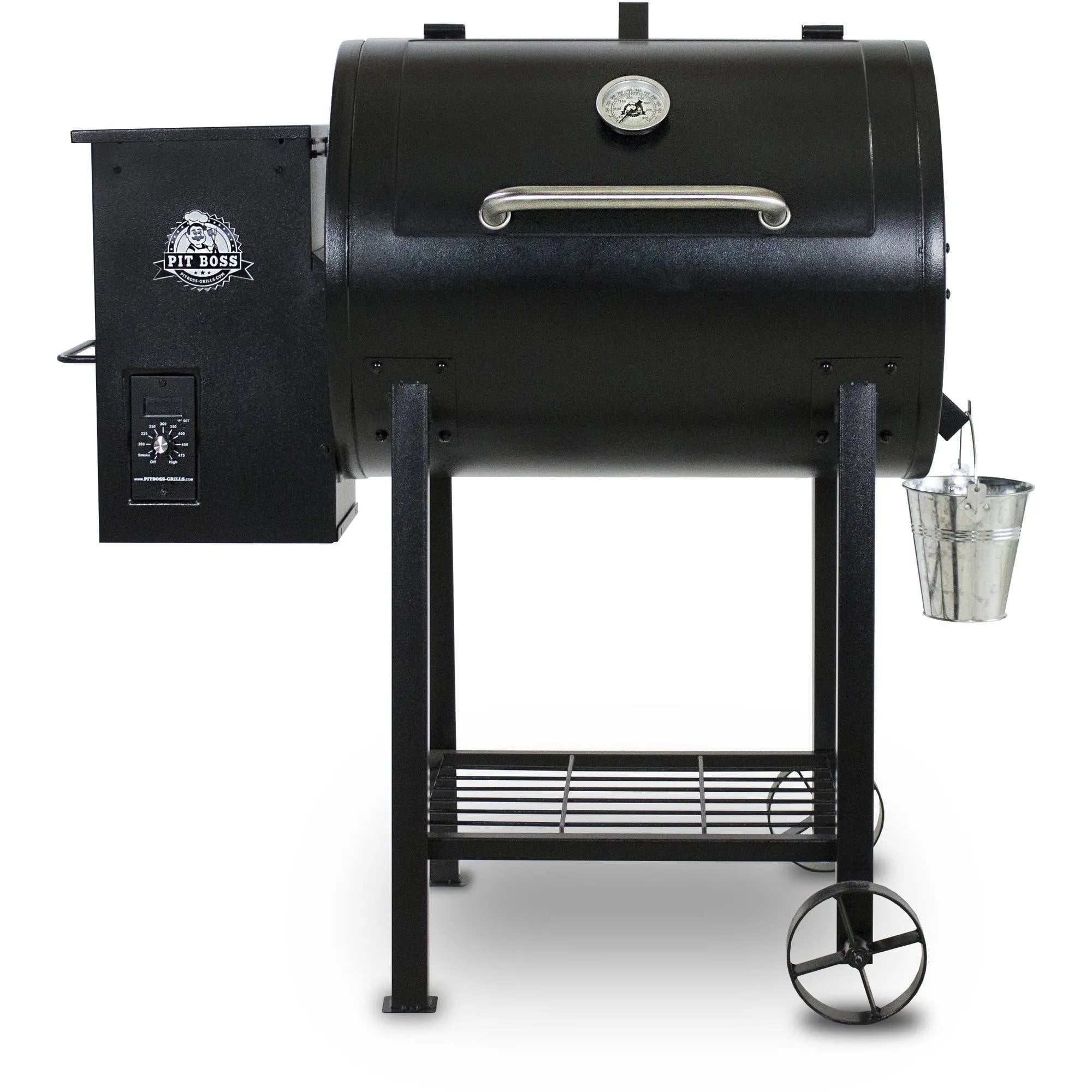 700 Sq. In. Wood Pellet Grill with Flame Broiler