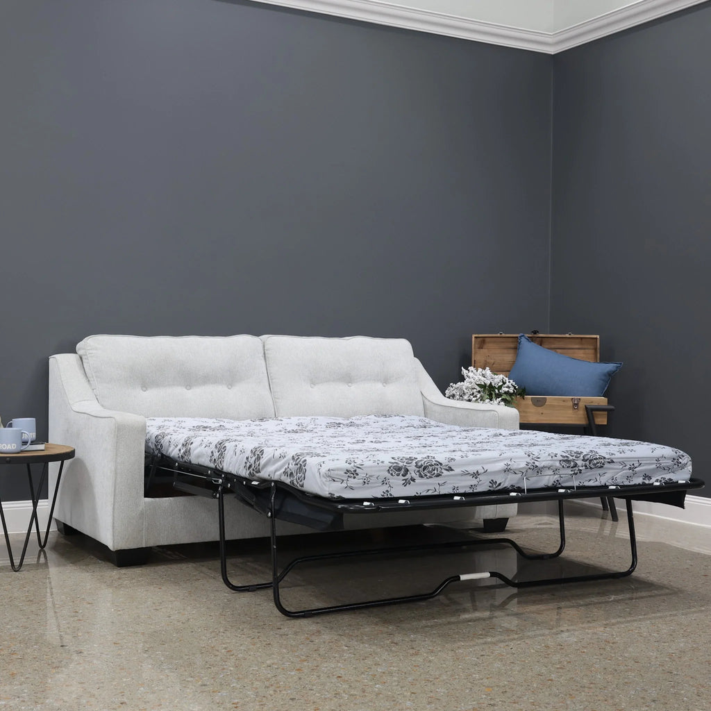 Victoria Queen Sofa Sleeper Light Grey