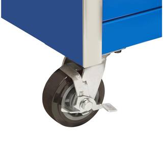 55-Inch 12-Drawer Rolling Tool Cabinet Chest, Blue