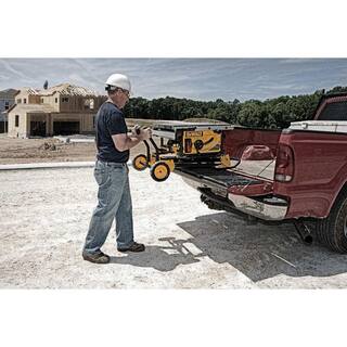 15-Amp Corded 10-Inch Job Site Table Saw with Rolling Stand
