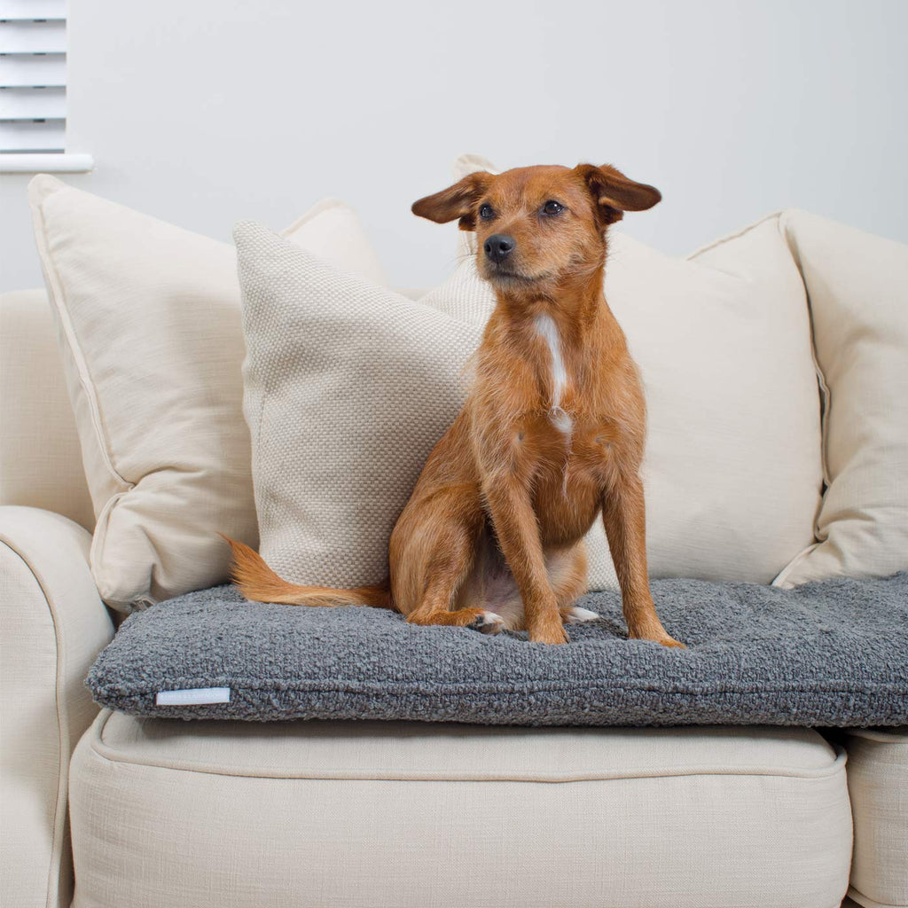 Couch Topper in Bouclé