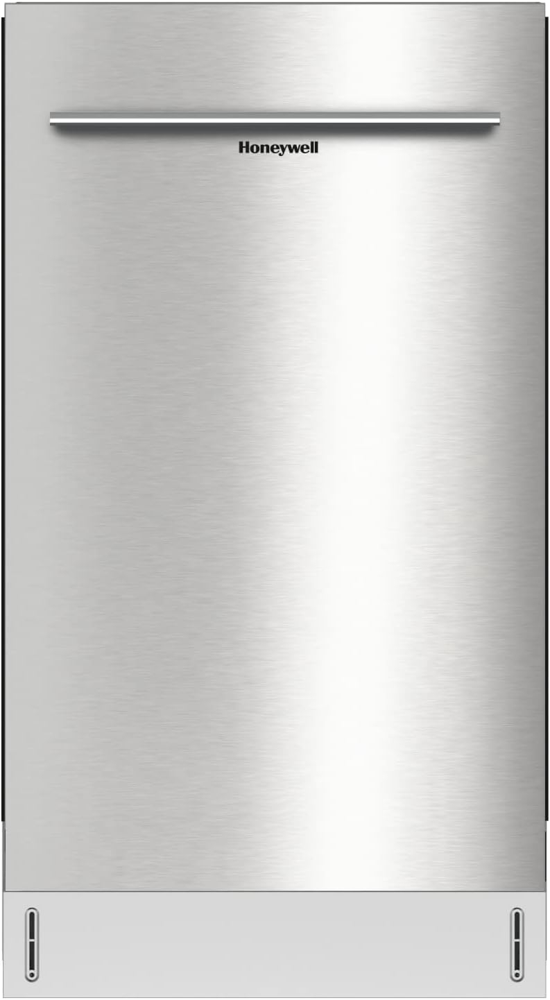 18-Inch Dishwasher with 8 Place Settings, 6 Wash Programs and Stainless Steel Tub