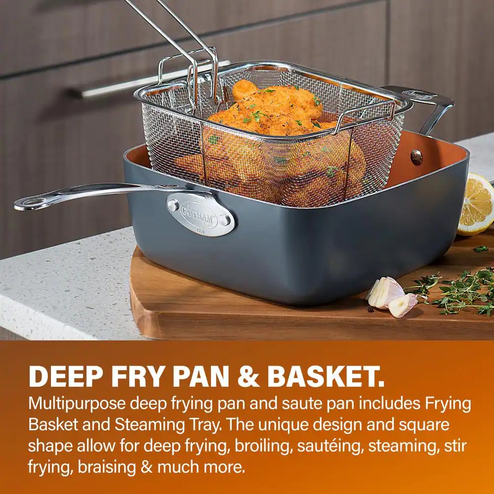 20-Piece Cookware and Bakeware Set, Graphite