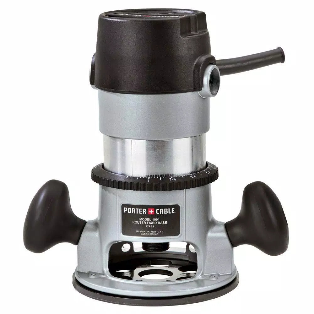 11-Amp Fixed-Base Woodworking Router