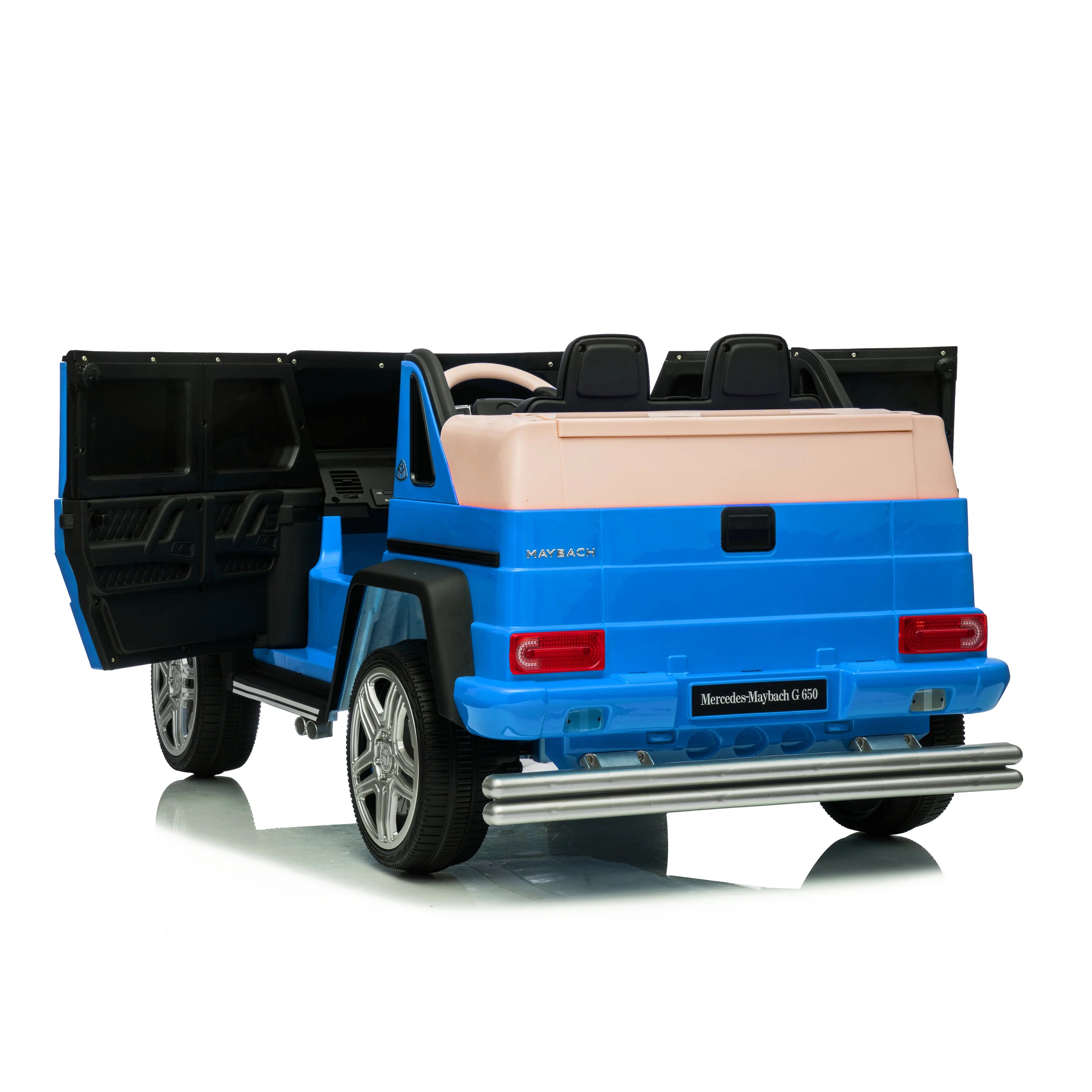 2026 Licensed 12V Mercedes Maybach G650s 4WD Kids Ride On 1 Seater Car with RC