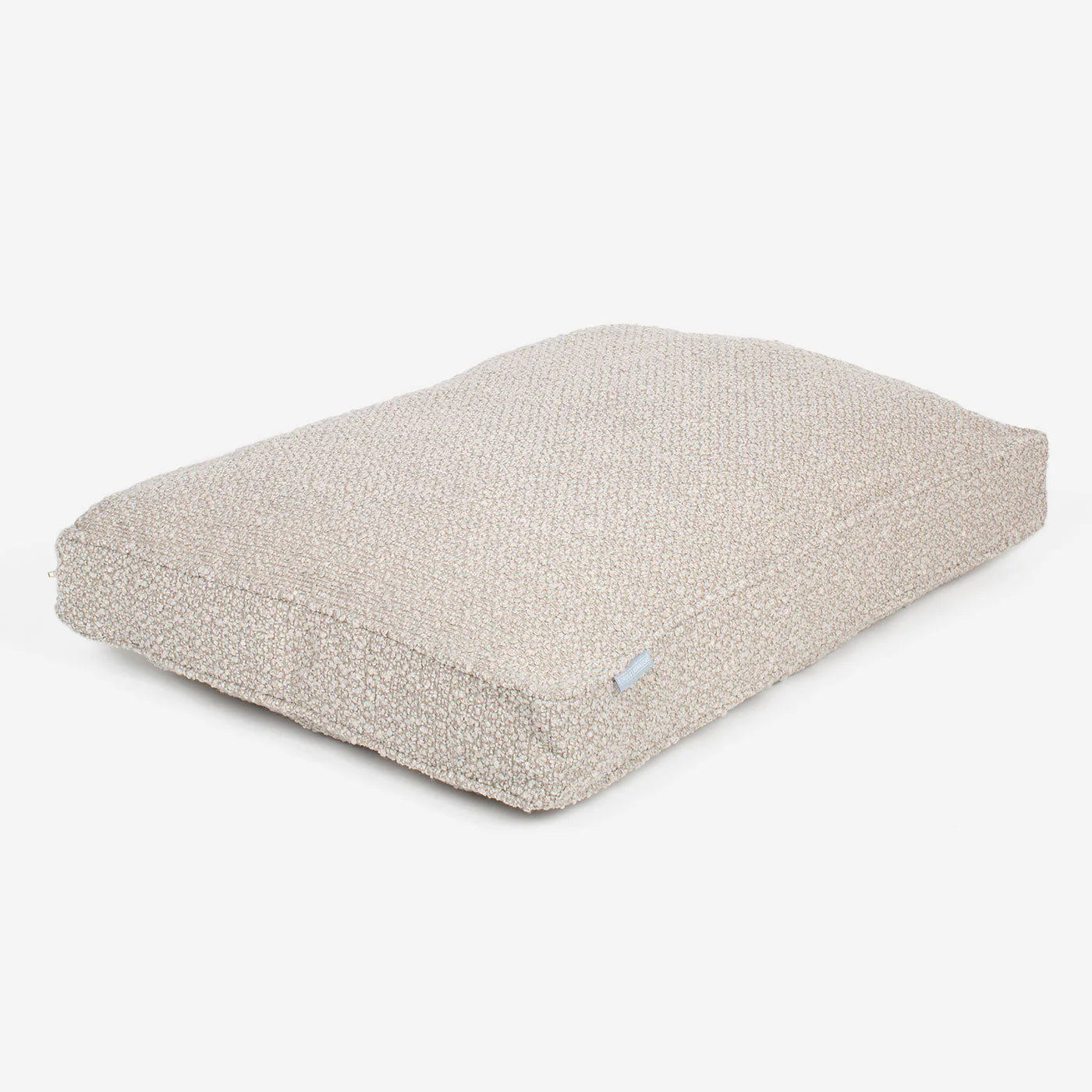 Dog Cushion in Mink Bouclé