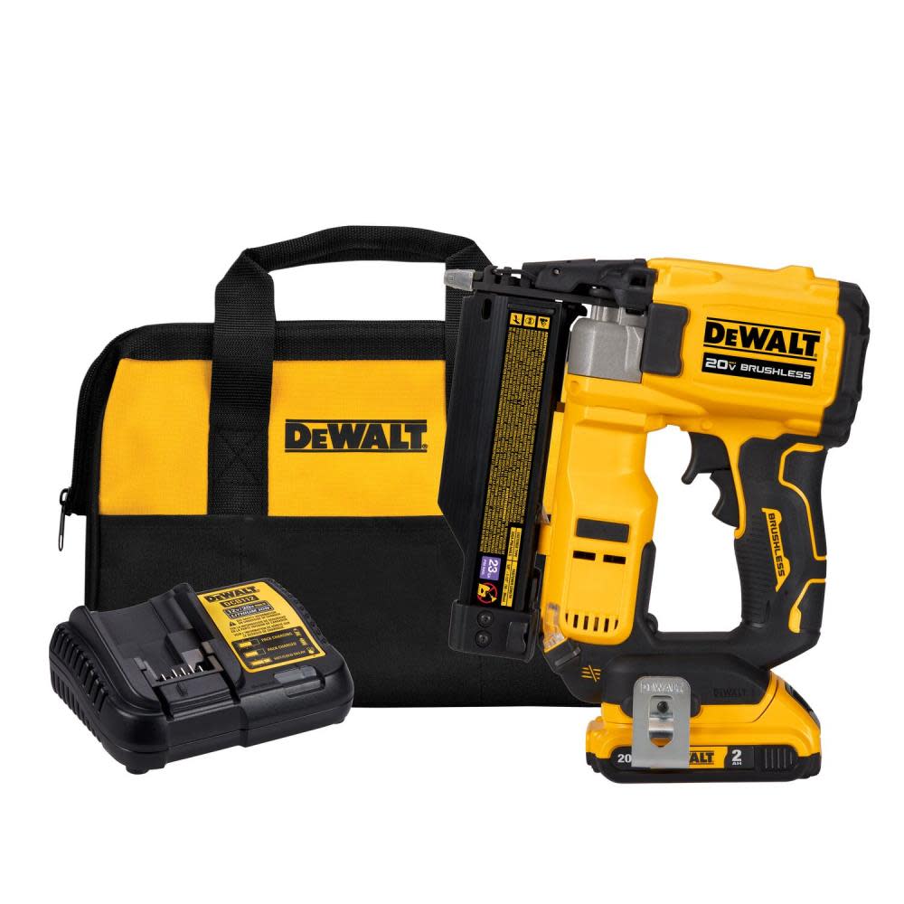 20V 23-Gauge Cordless Pin Nailer Kit