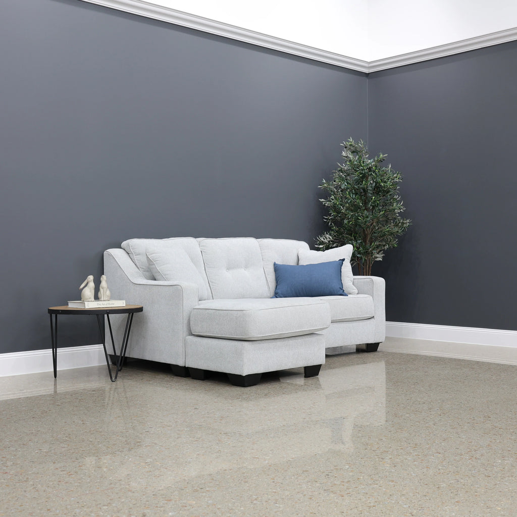 Victoria Sofa Chaise Light Grey