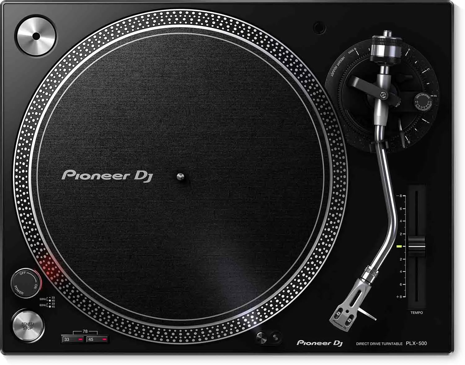 B-Stock High-Torque Direct-Drive Turntable, Black