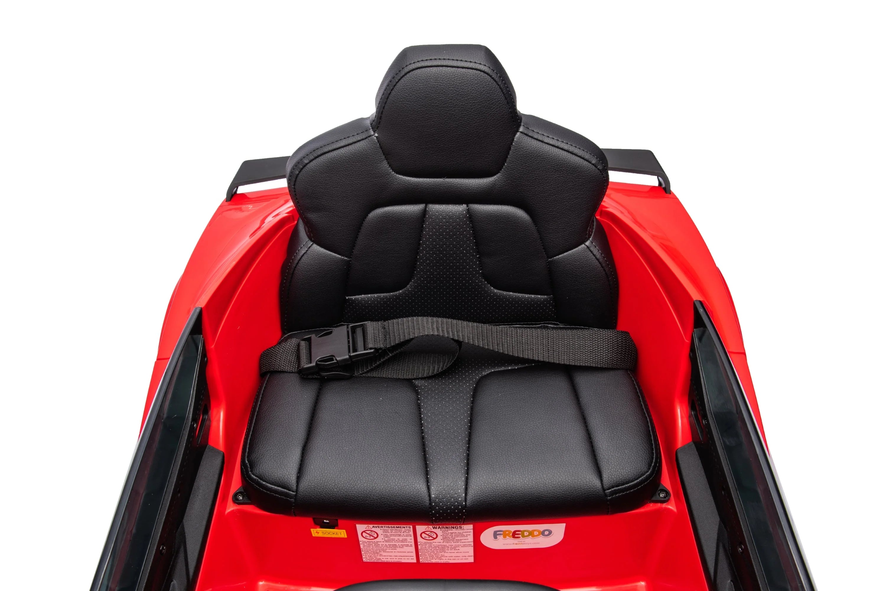 12V Chevrolet Corvette C8 Kids Ride On One Seater Electric Car with RC