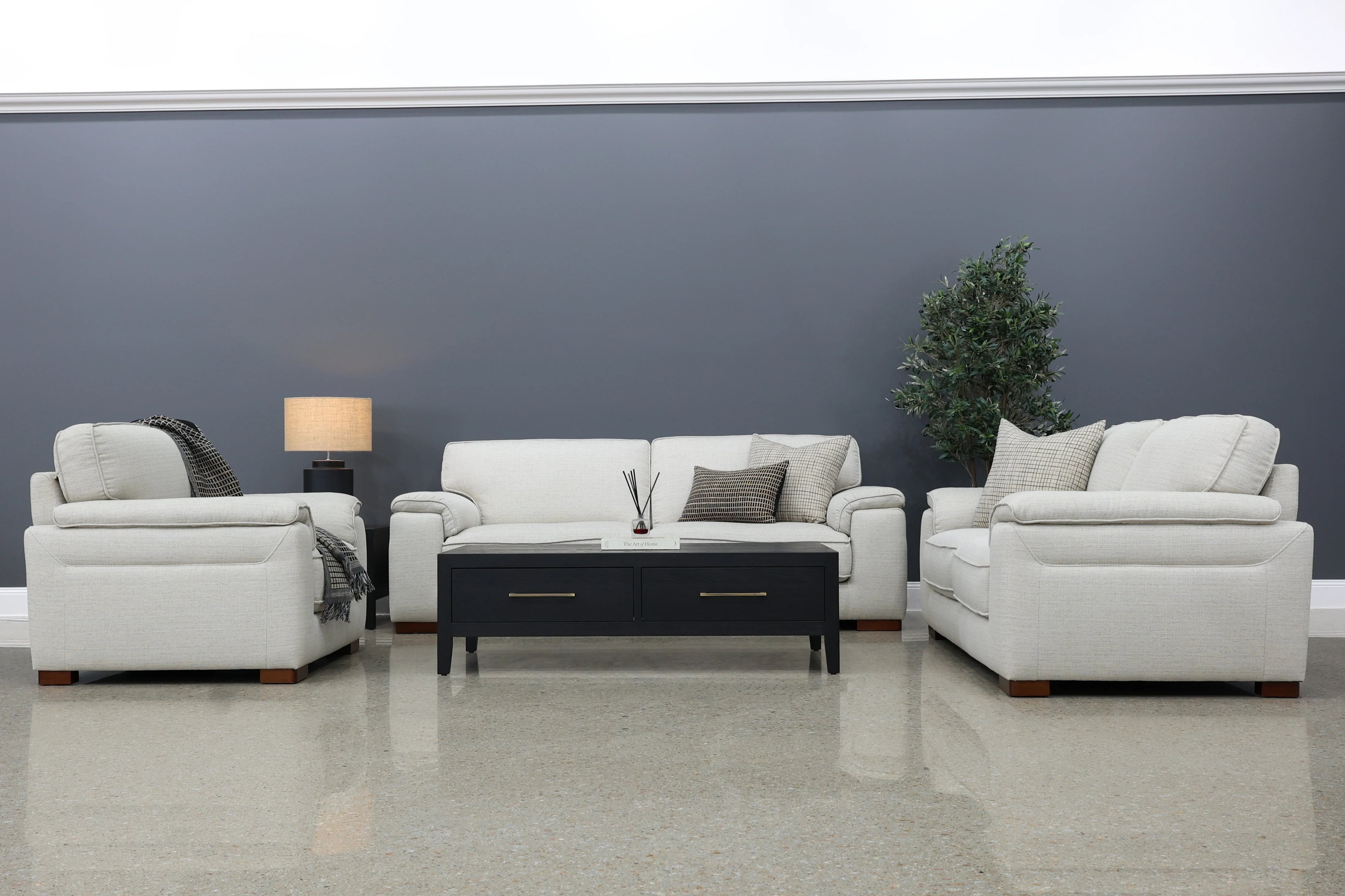 Rostrevor 3 Seater Sofa Natural