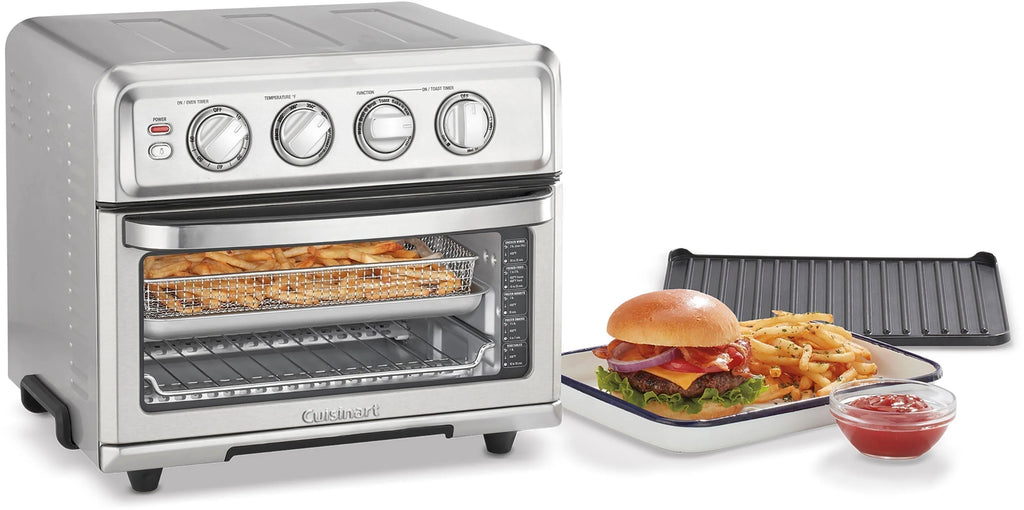 Air Fryer Toaster Oven with Grill, Stainless Steel