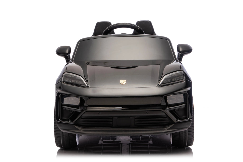 Licensed 24V Porsche Macan Turbo EV Kids Ride On One Seater cars, Rubber Tires, Leather Seat, with RC
