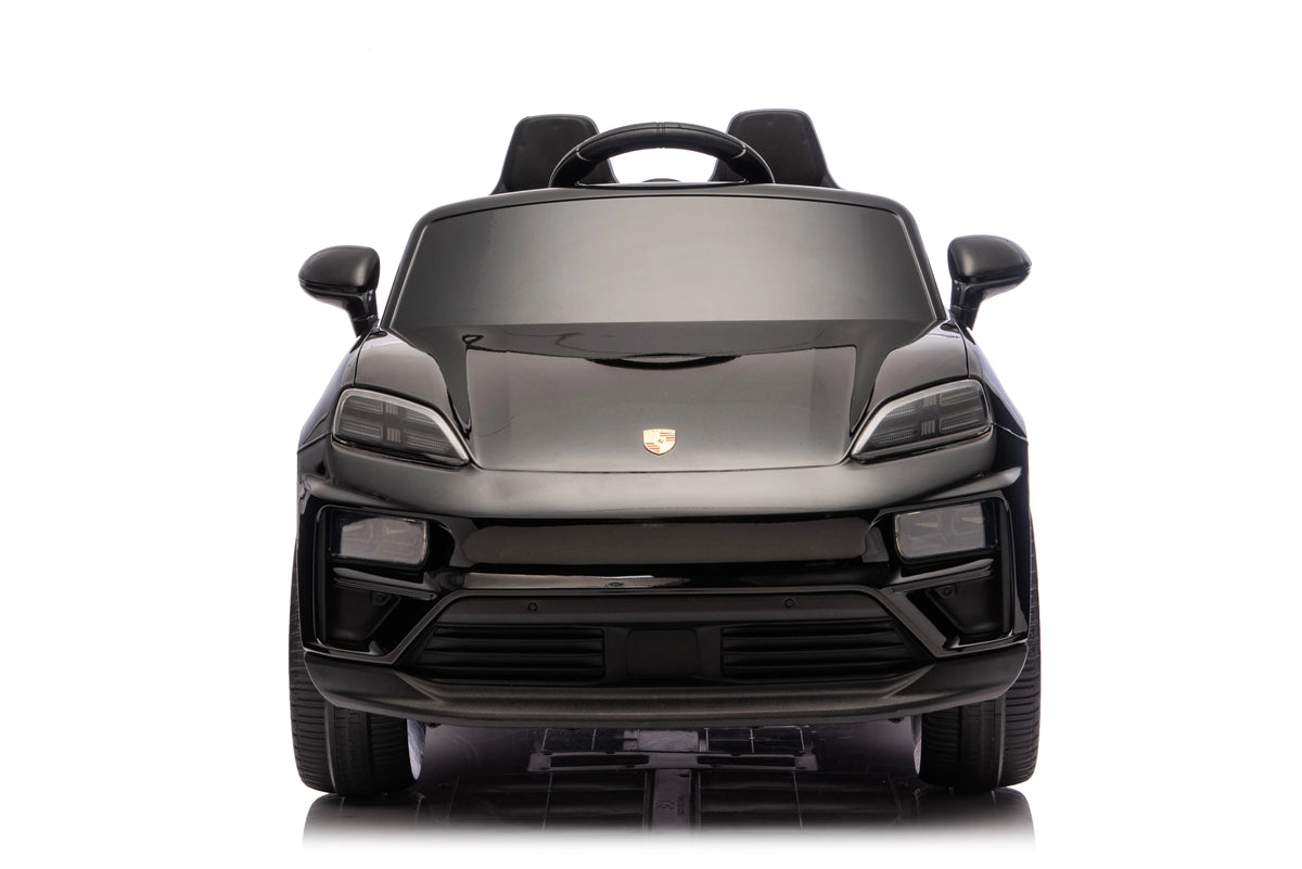 Licensed 24V Porsche Macan Turbo EV Kids Ride On One Seater cars, Rubber Tires, Leather Seat, with RC