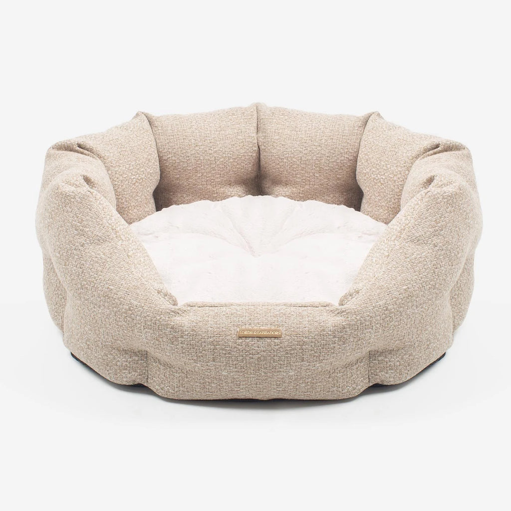 Oval Bed in Sandstone