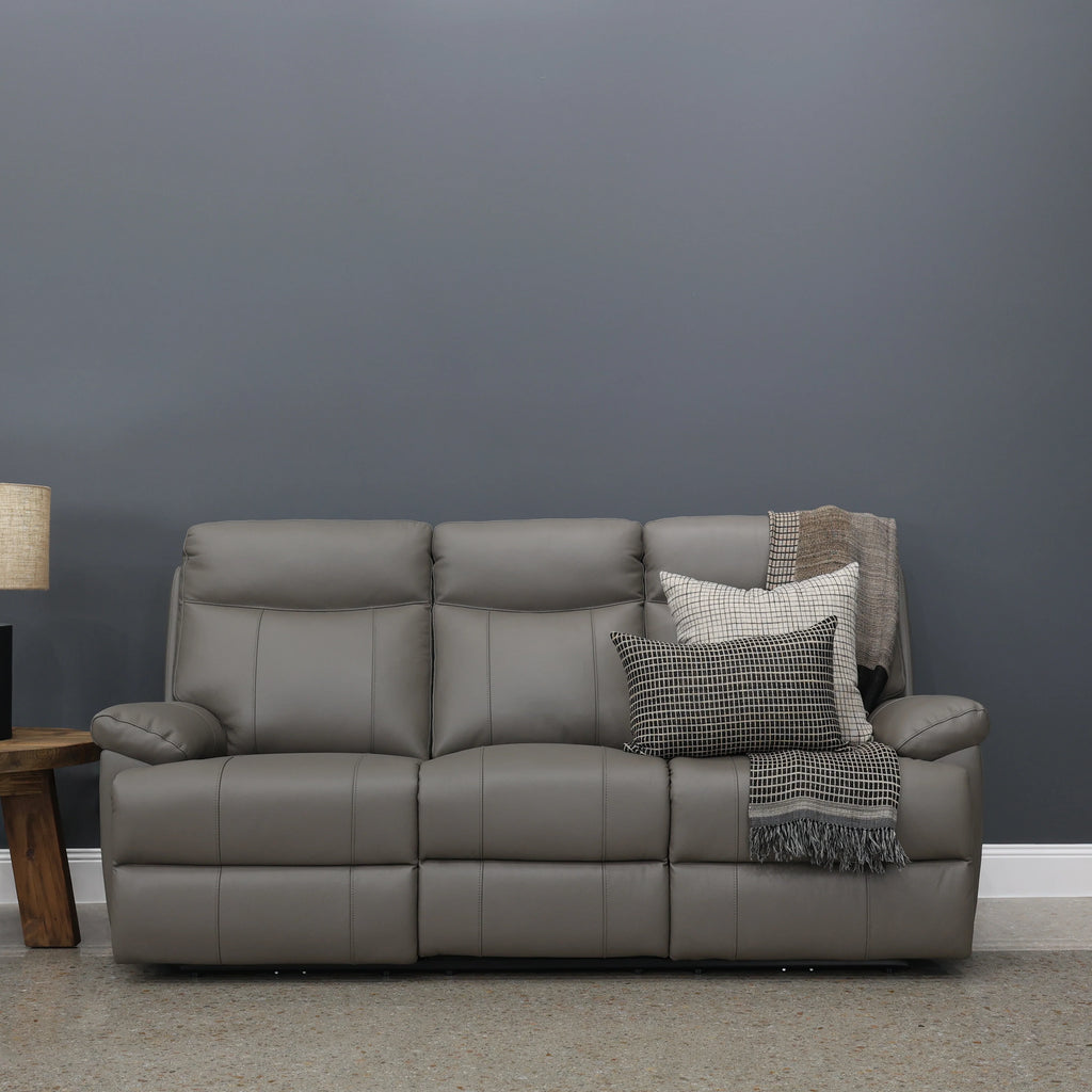 Seymour Electric Sofa Mocha Leather