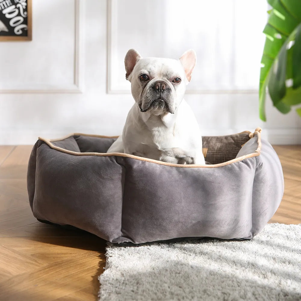 Quality Dog Bed Velvet Luxury Pet Bed