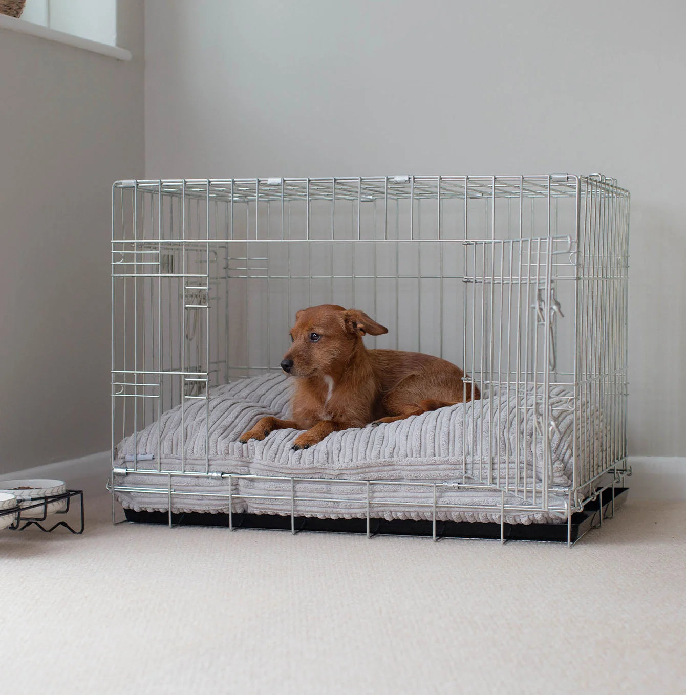 Dog Cushion in Light Grey Essentials