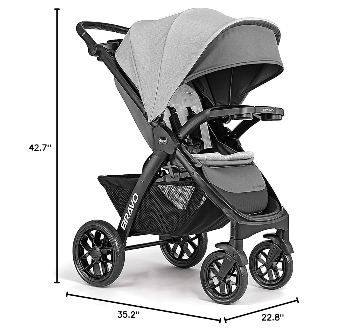 Baby Travel System with Infant Car Seat and Stroller