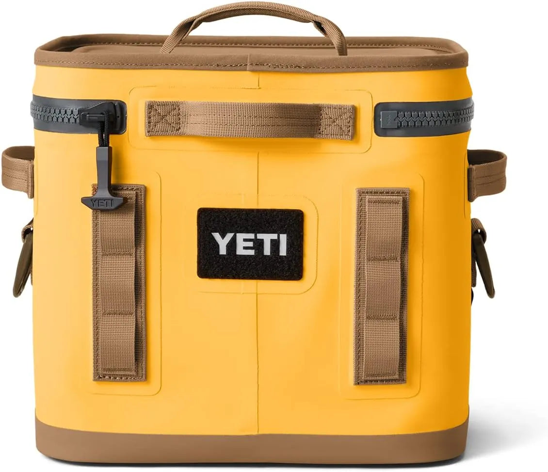 12-Can Portable Soft Cooler, Insulated Waterproof Cooler Bag with Adjustable Shoulder Strap, Compact Leak-Resistant Design for Camping, Hiking, Travel and Outdoor Activities