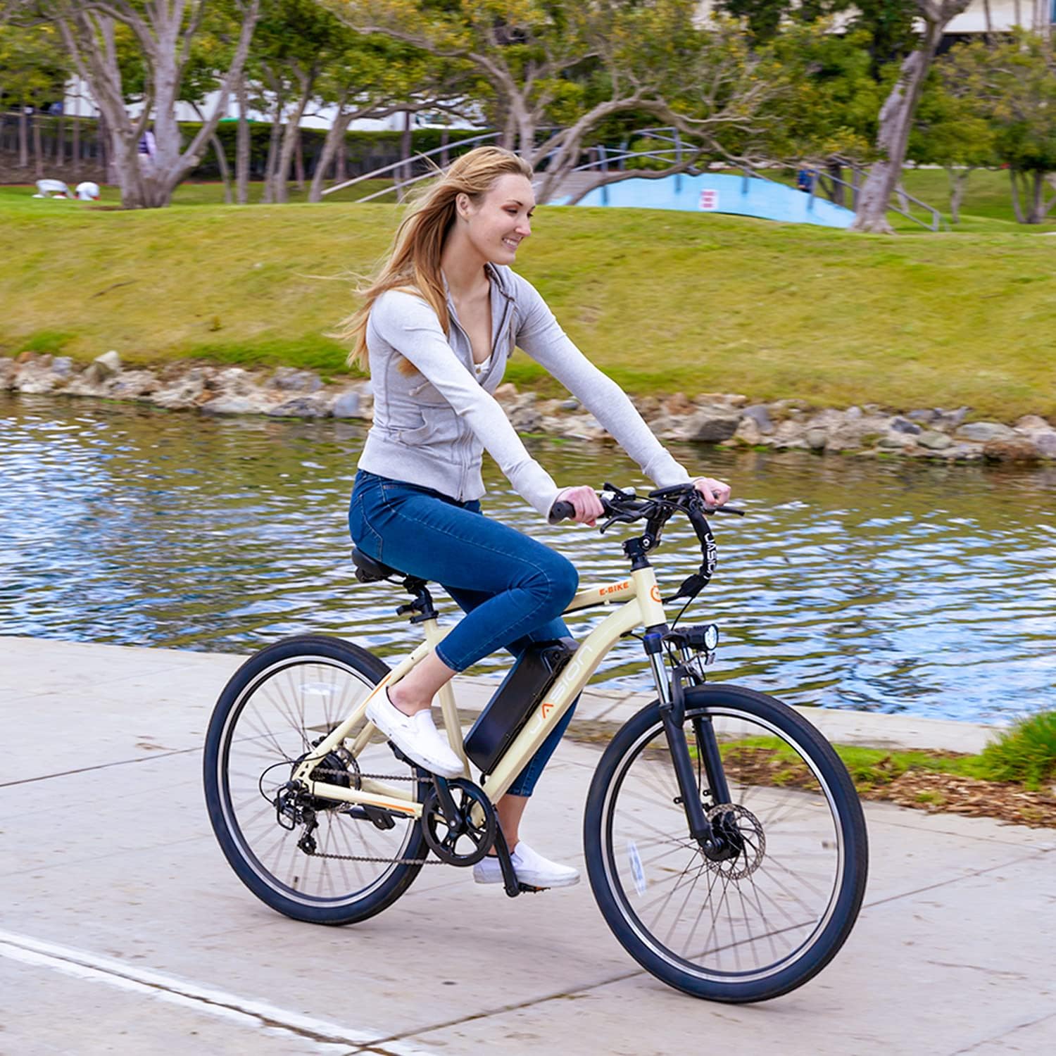 500W Electric Bike, 40-Mile Range, 20 MPH Top Speed