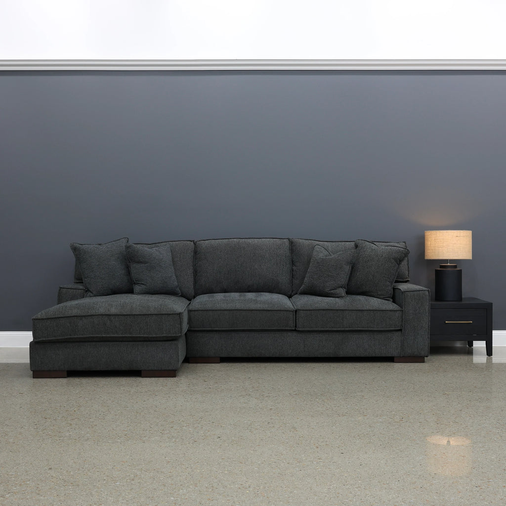 Gembrook LHF Sofa Chaise Dark Grey