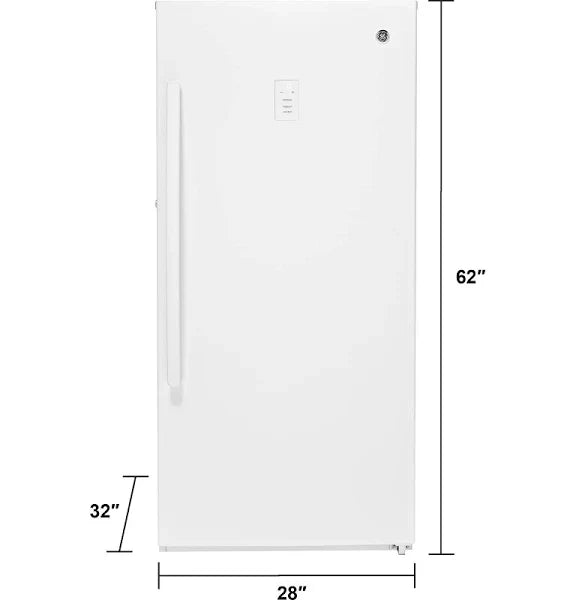 14.1 Cu. Ft. Frost-Free Upright Freezer, White
