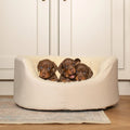 Grow With Me Puppy Bed in Cream