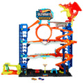 Ultimate Garage Playset with 2 Die-Cast Cars, Storage for 50+ Cars, Ages 4-8