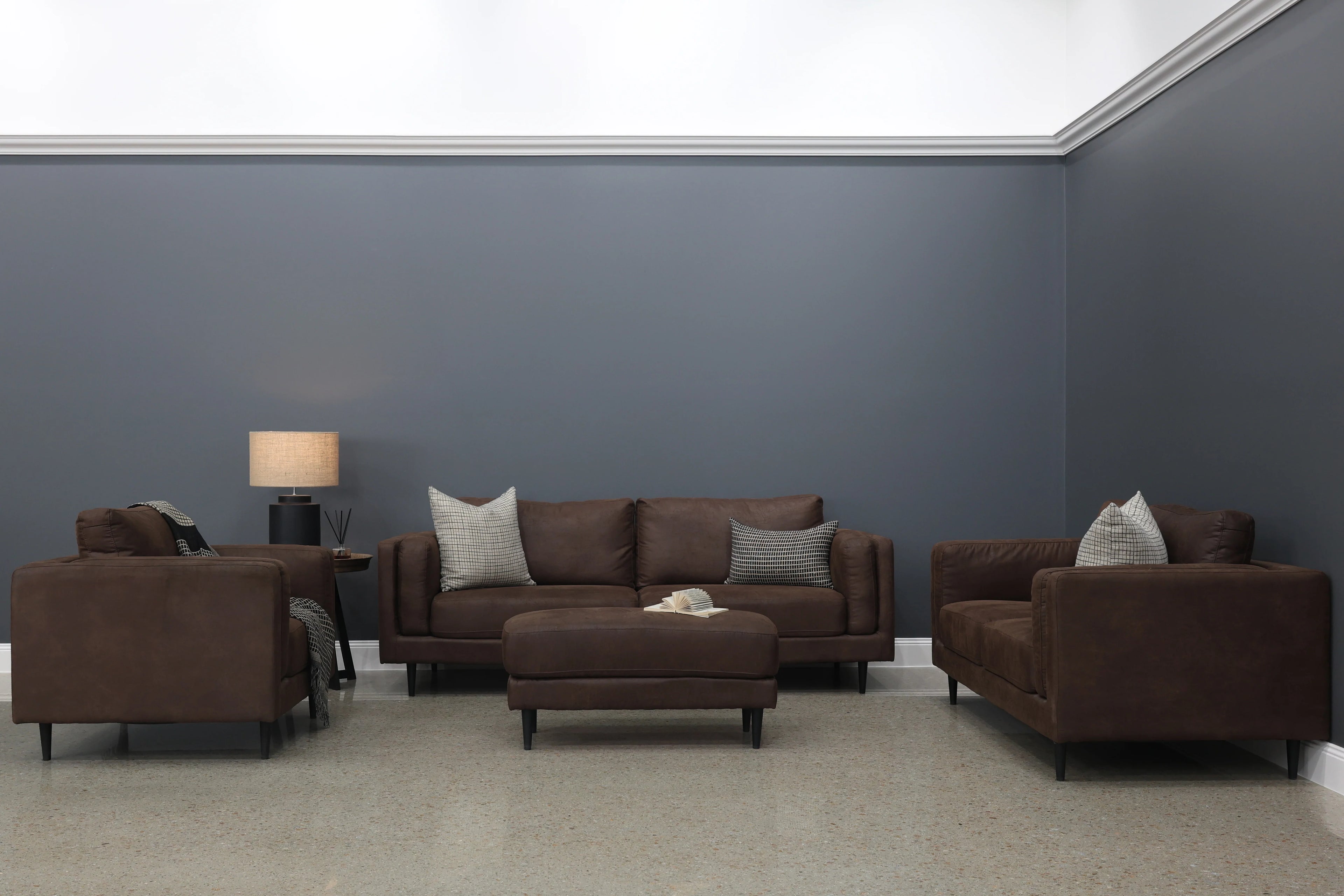 Canberra Sofa Highland Chestnut