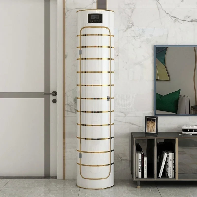 Large-Capacity Multi-Layer Rotating Shoe Cabinet with Mirror and Deodorizer